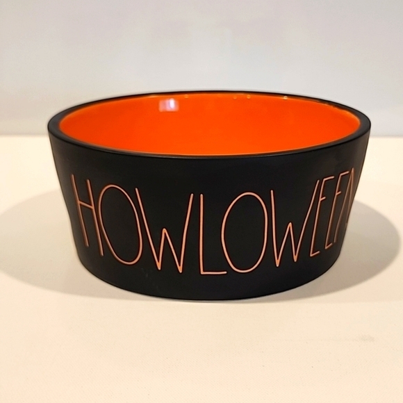 Rae Dunn Other - Rae Dunn New Howloween Black Halloween Dog pet, Candy, Serving Bowl dish K806600